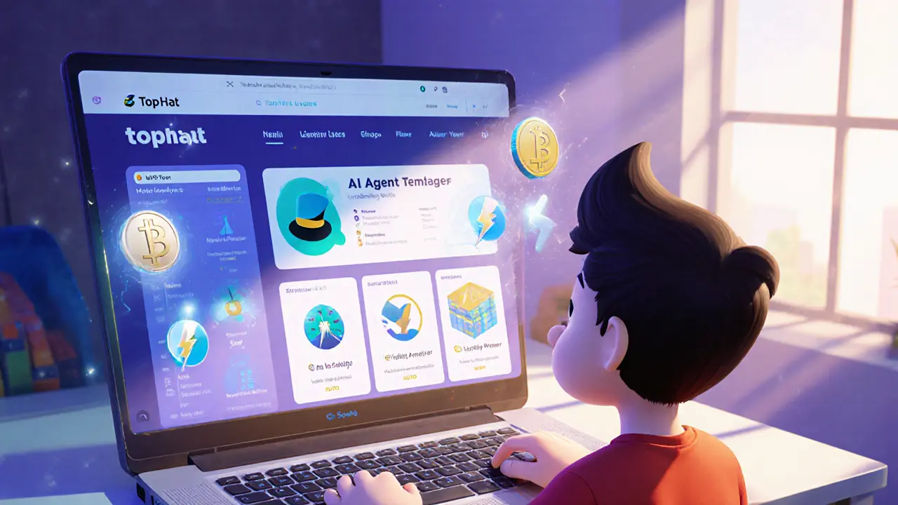 Top Hat (HAT) Crypto Coin Explained - AI Launchpad on Solana