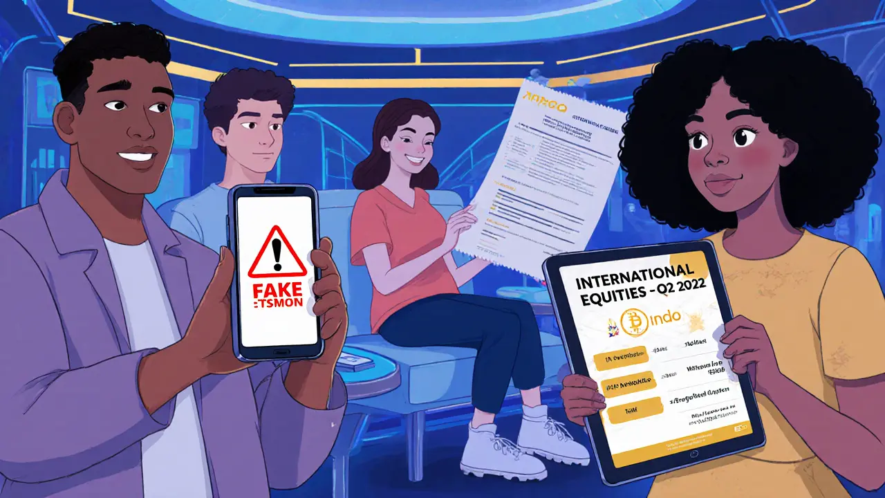 Crypto users comparing a fake TSMon app with a real TSMC ADR receipt and Ondo’s official roadmap.