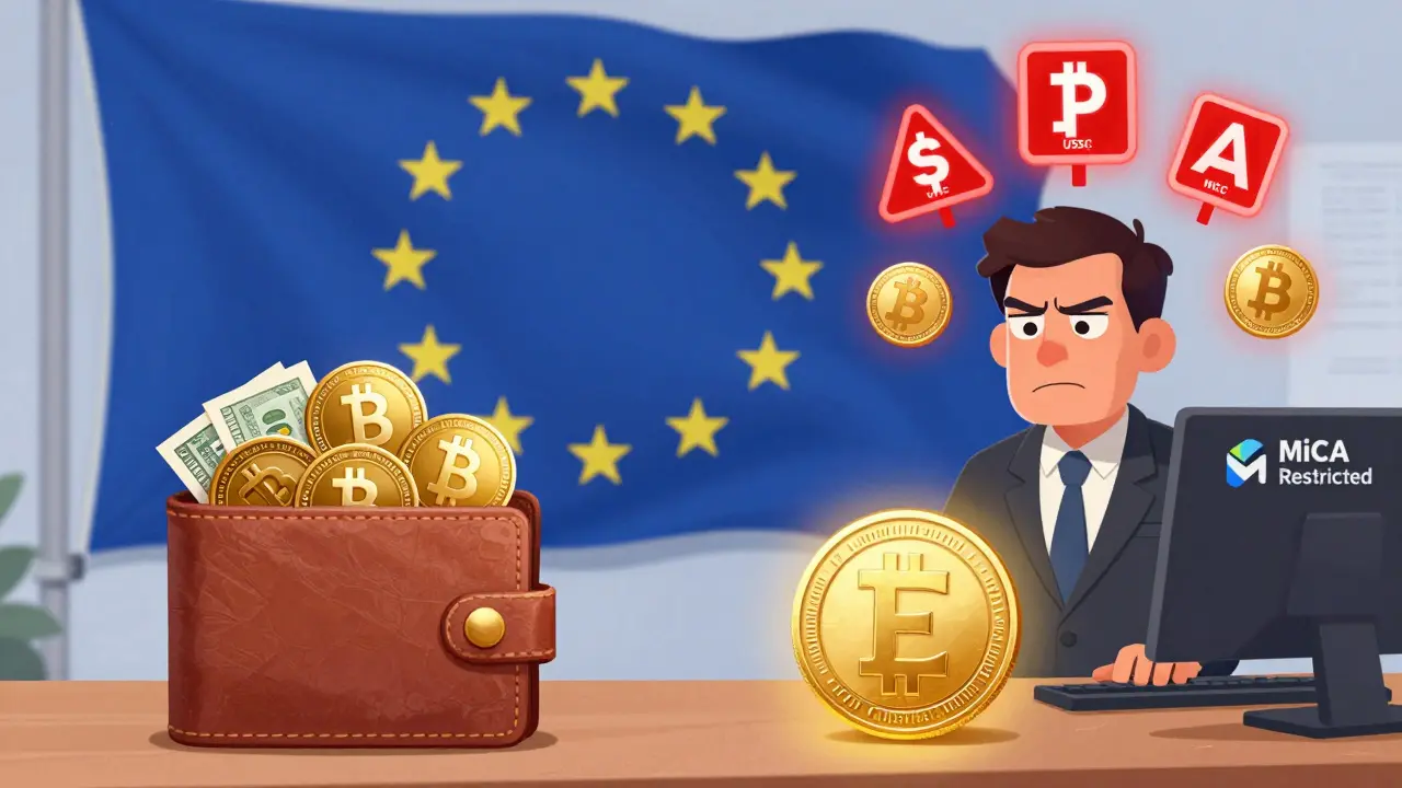 EU Stablecoin Restrictions Explained: What USDT and Other Tokens Can No Longer Do in Europe
