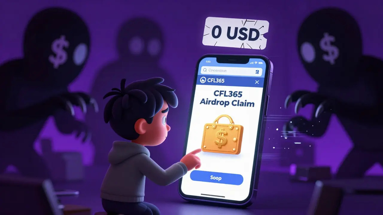 CFL365 Airdrop: What You Need to Know Before You Expect Free Tokens