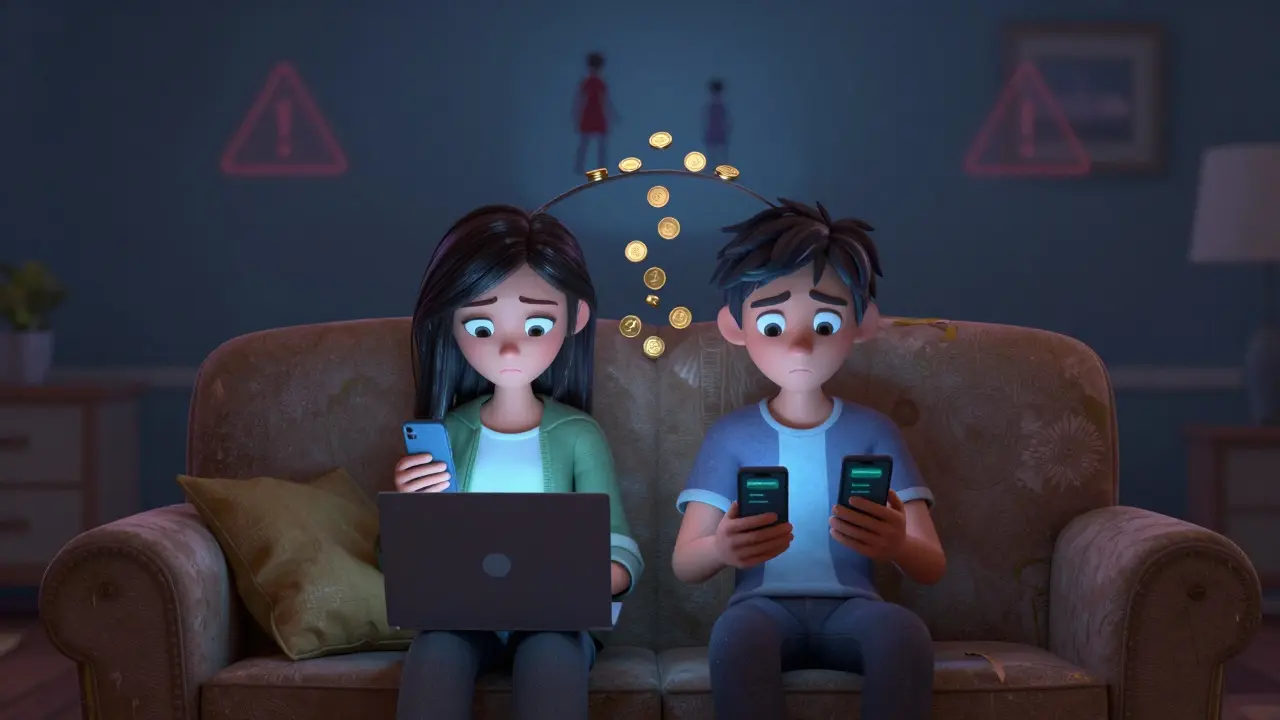 Couple sending crypto remittances online amid economic uncertainty