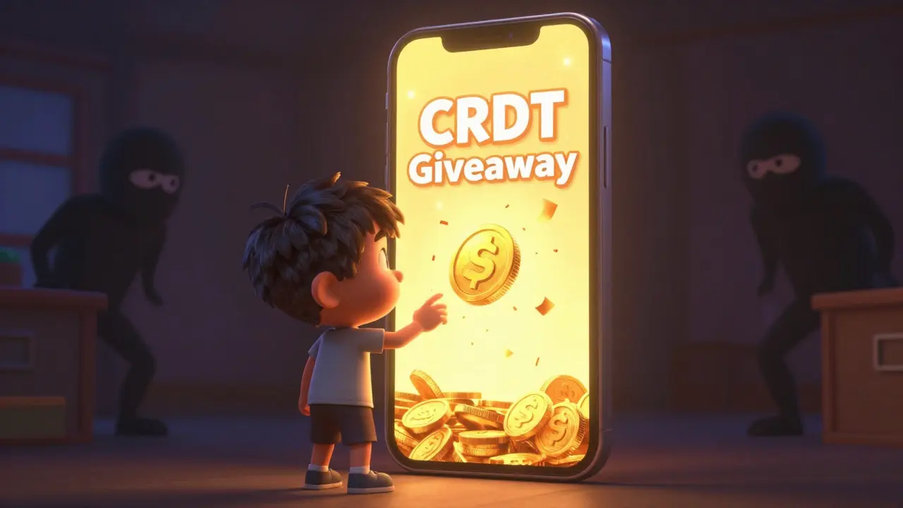 CRDT Giveaway Airdrop: What It Is, How to Participate Safely, and Red Flags to Avoid in 2026