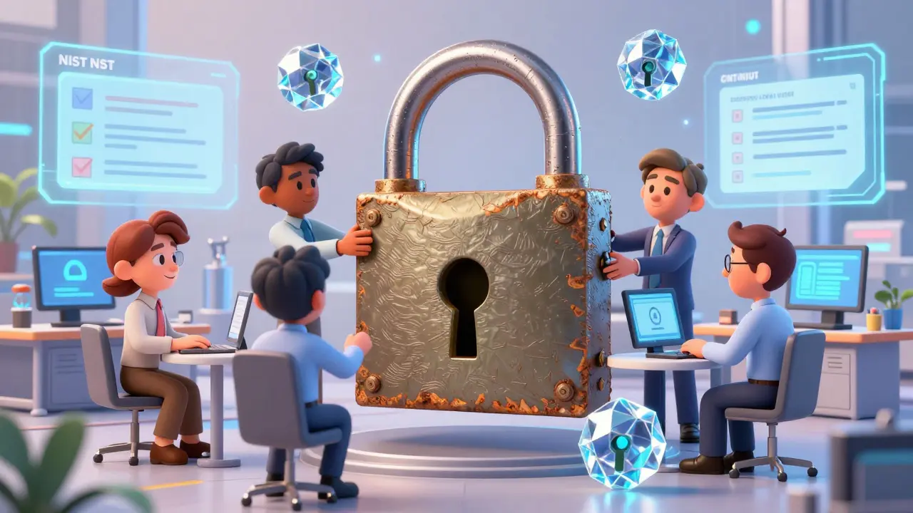 Team upgrading digital locks to quantum-resistant crystal structures