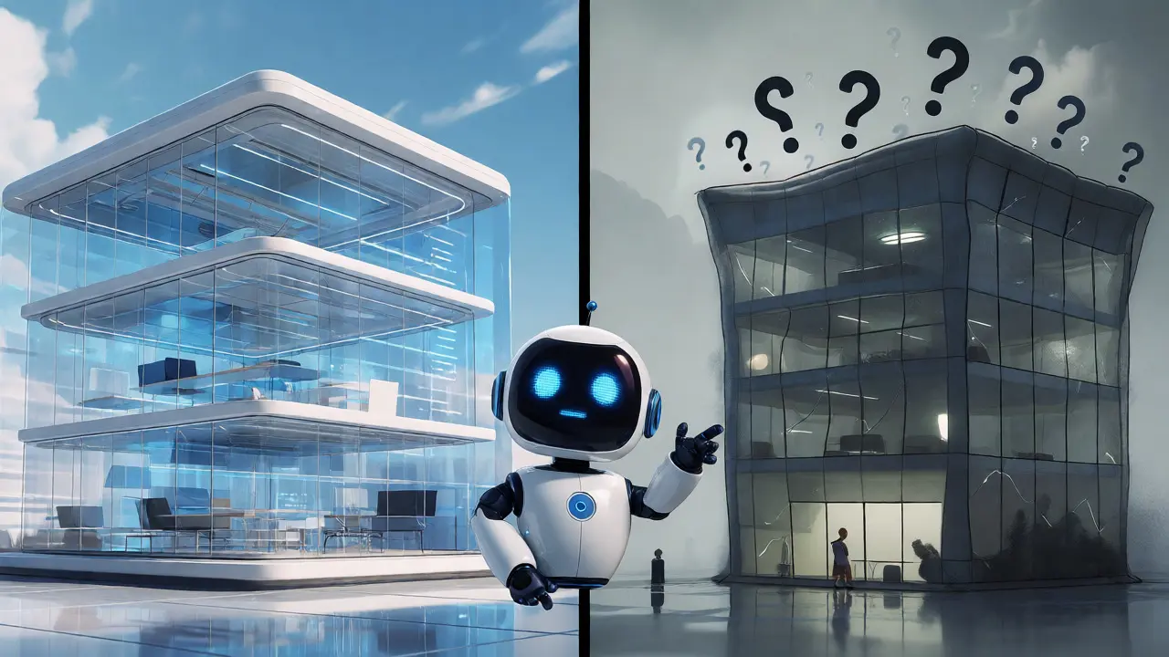 Comparison of secure glass exchange vs. opaque unknown platform